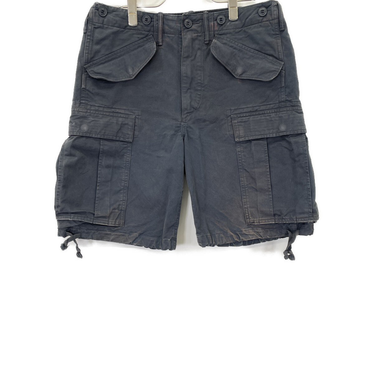 RRL Indigo Dyed M-51 Cargo Shorts Navy