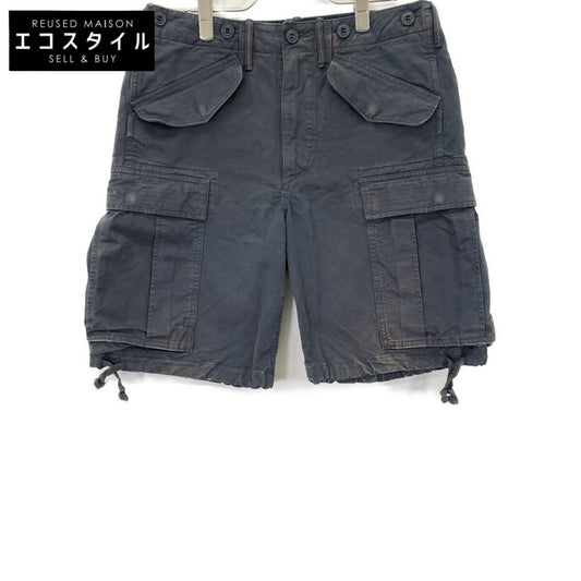RRL Indigo Dyed M-51 Cargo Shorts Navy