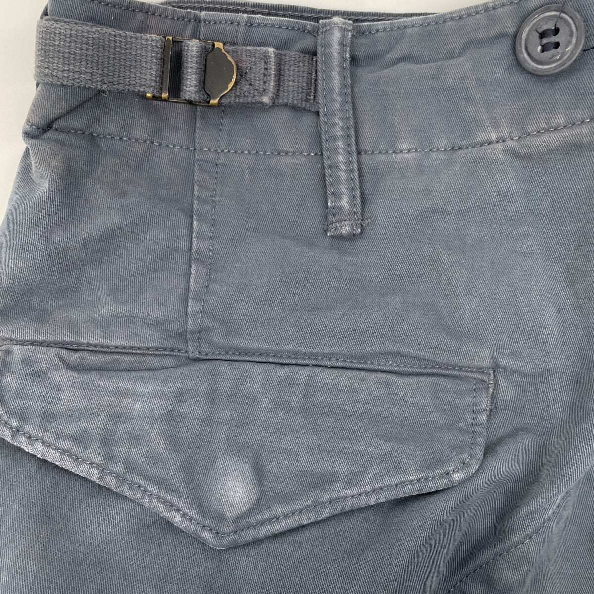 RRL Indigo Dyed M-51 Cargo Shorts Navy