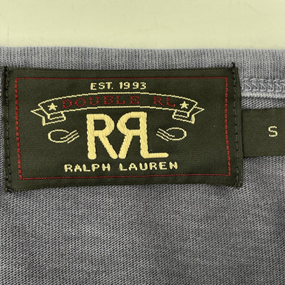 RRL 双R标 紫色×黄色 老鹰船锚 短袖T恤 上衣