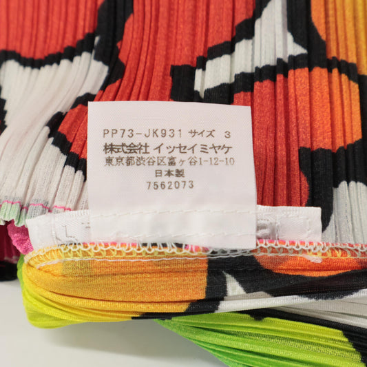 PLEATS PLEASE 三宅一生 07AW PP73-JK931 彩虹标志 无袖上衣