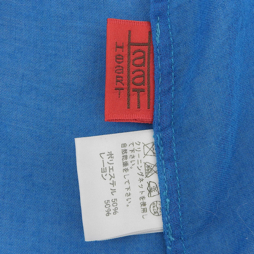 Haat Heart Rayon Blend Stripe Sleeveless Shirt Top Women's Blue 2 HA53FJ617 Top