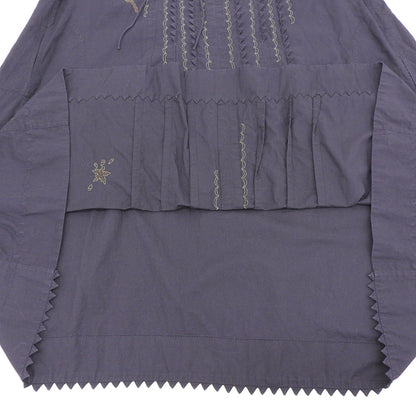 Excellent Condition Cotton Embroidered Long Sleeve Dress Women's Purple HA82FH511 Dress Size 2 Women's
