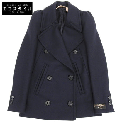 Wool Coat Outerwear Women's Navy 36 Coat 36 Women's