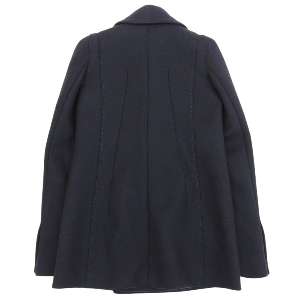 Wool Coat Outerwear Women's Navy 36 Coat 36 Women's
