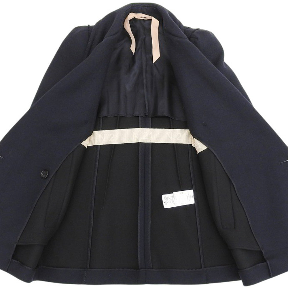 Wool Coat Outerwear Women's Navy 36 Coat 36 Women's