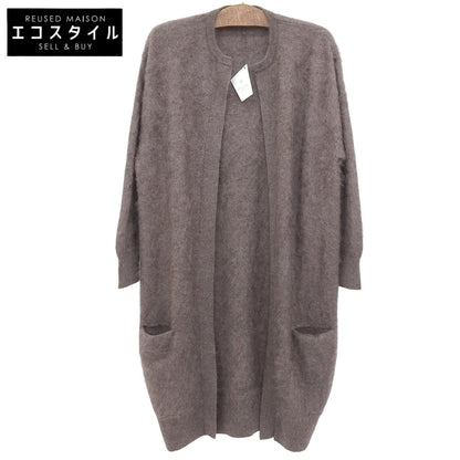 TOYOBOSHI Toyo Boshi Like New Itoiori BIWA 100% Cashmere Long Cardigan Top Women's Brown F 13IT-FC2002 Top