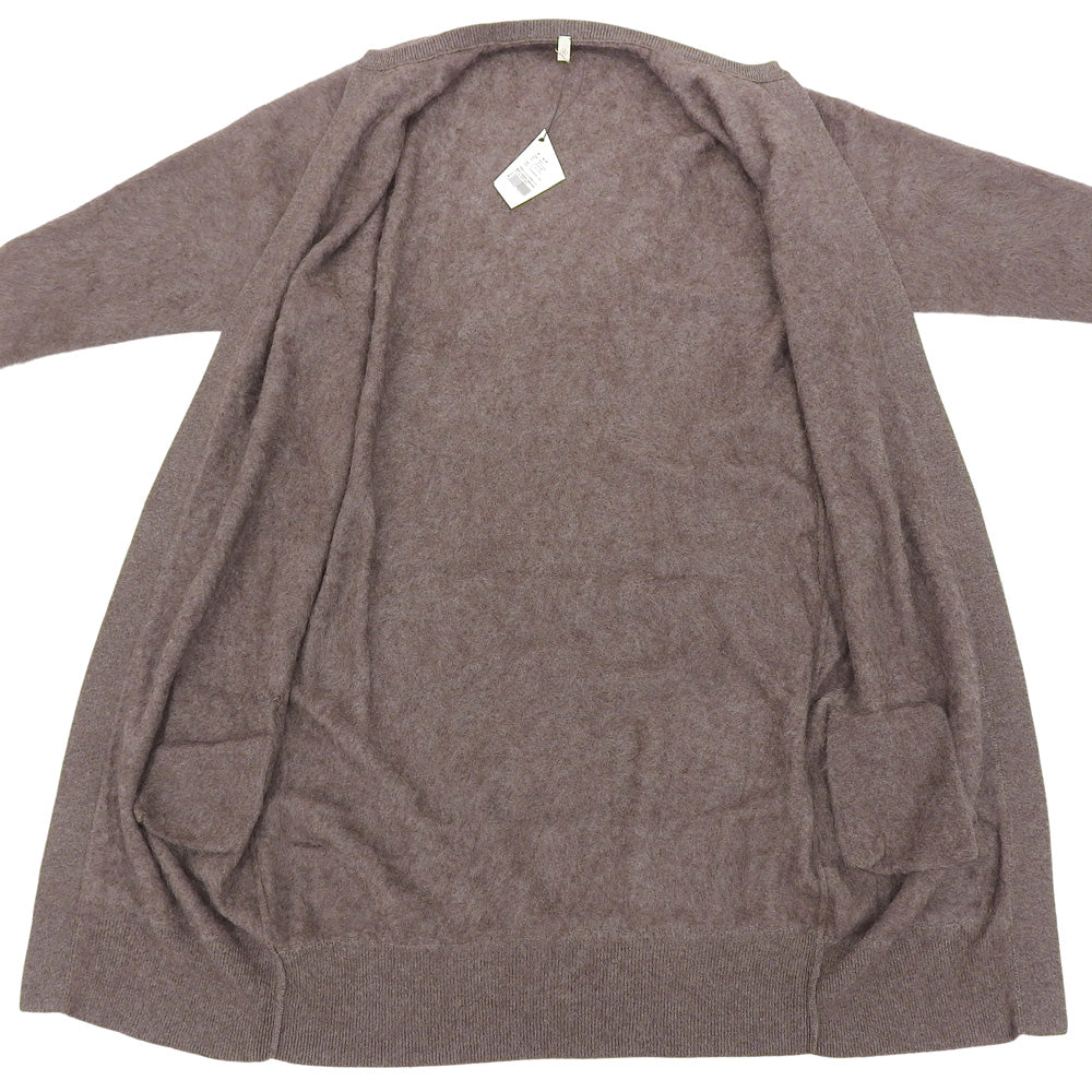 TOYOBOSHI Toyo Boshi Like New Itoiori BIWA 100% Cashmere Long Cardigan Top Women's Brown F 13IT-FC2002 Top