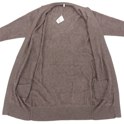TOYOBOSHI Toyo Boshi Like New Itoiori BIWA 100% Cashmere Long Cardigan Top Women's Brown F 13IT-FC2002 Top