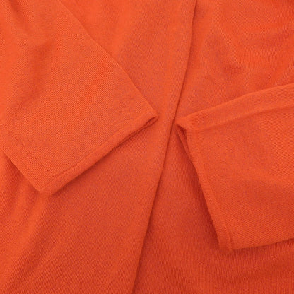 Ito I Toshi Alashan Cashmere Cardigan Top Women's Orange F 13IT-AC6005 Top F Women's Like New