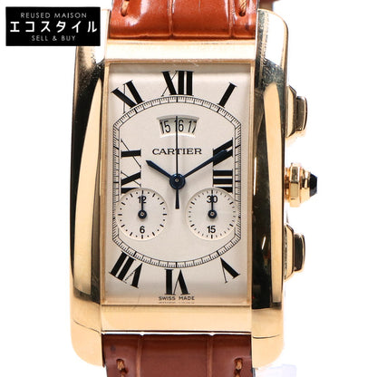 Cartier 卡地亚 W2605856 750 QZ 坦克美国系列腕表 大号款