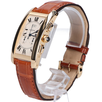 Cartier 卡地亚 W2605856 750 QZ 坦克美国系列腕表 大号款