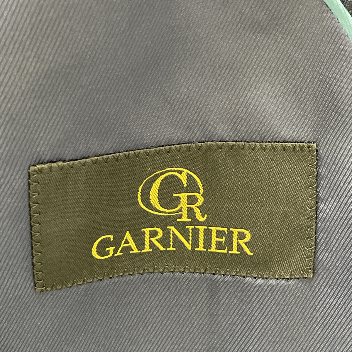 PAUL GARNIER ポールガルニエ 4024283051 ネイビー 総柄 3ピーススーツセット スーツ セットアップ