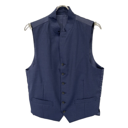 4024283051 Navy All-Over Pattern 3-Piece Suit Set, Suit Set-up, L, Men's