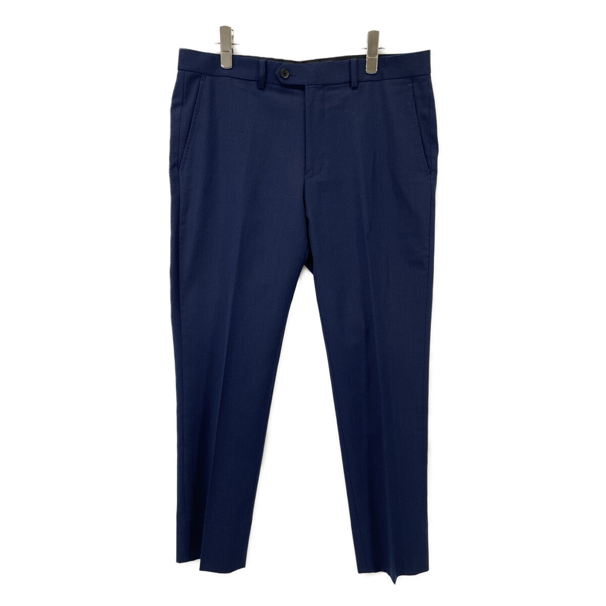 PAUL GARNIER Paul Garnier 4025583011 Faux-Opening 2B Center-Vent Navy Suit Suit Set