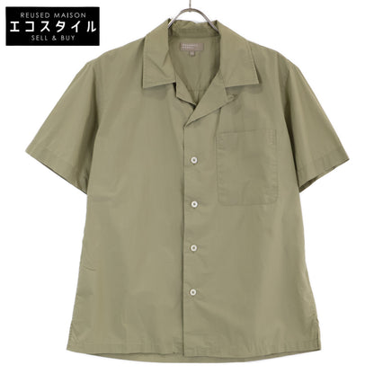 579-8150060 Cotton Open-Collar Short-Sleeve Shirt/Top M Women's