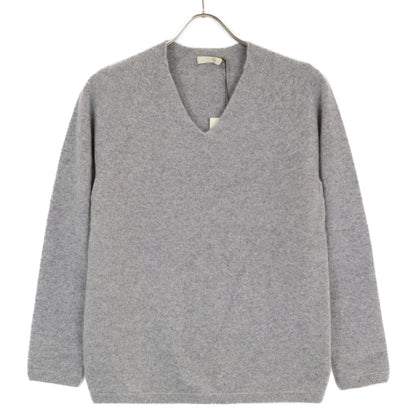 [Near Mint] HAKOBE 08IT-PC0001 100% Cashmere V-neck Knit Sweater/Top 1 Ladies