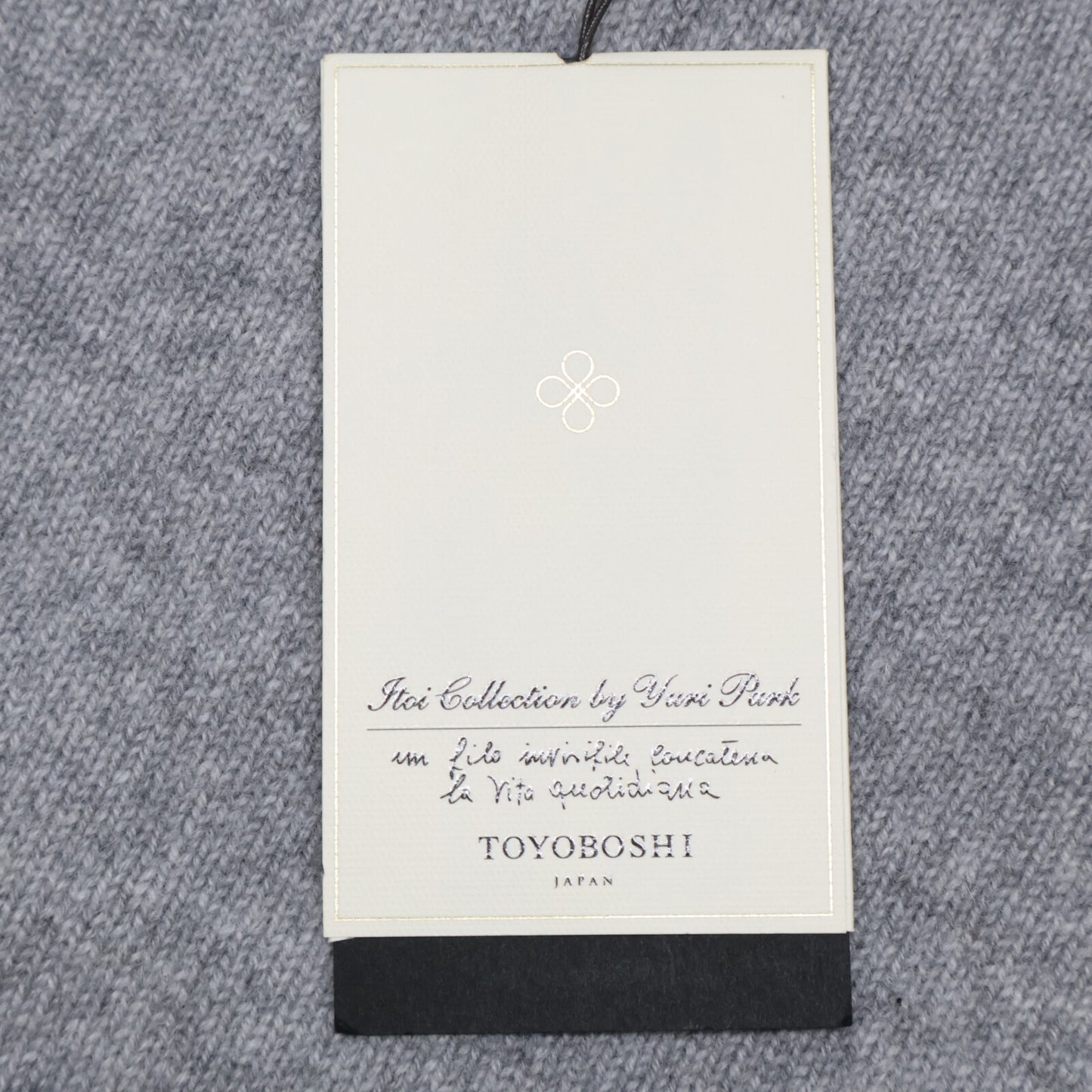 [Near Mint] HAKOBE 08IT-PC0001 100% Cashmere V-neck Knit Sweater/Top 1 Ladies