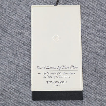 [Near Mint] HAKOBE 08IT-PC0001 100% Cashmere V-neck Knit Sweater/Top 1 Ladies