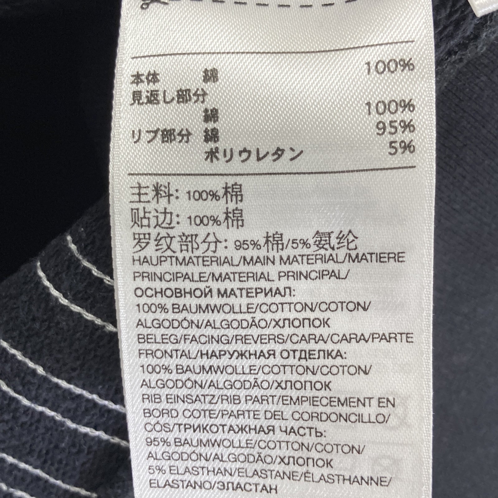 H16333 M 3 STP TERRY CREW SWEATSHIRT 上衣 XS 男士