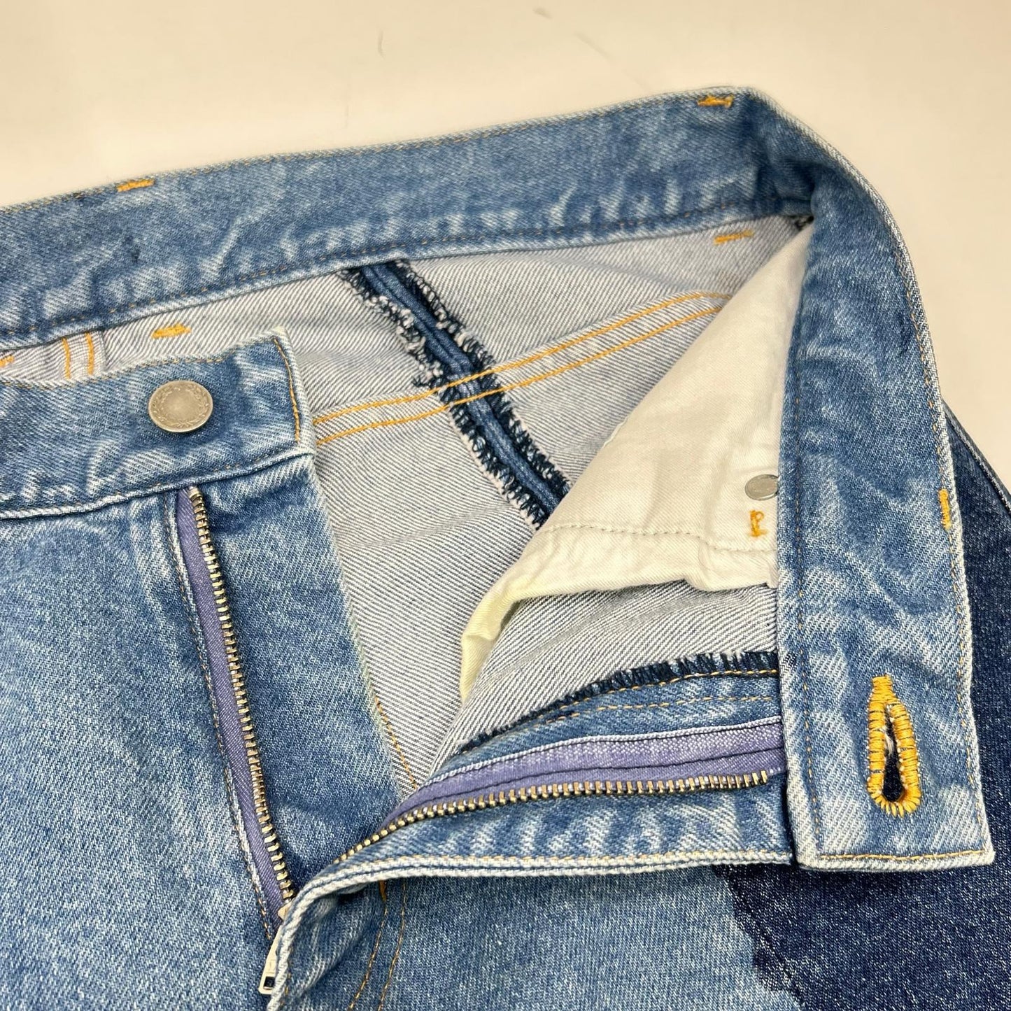 DISCOVERED ディスカバード DSｰSS21ｰPT-03 ﾌバイカラー デニムパンツ ボトムス 3