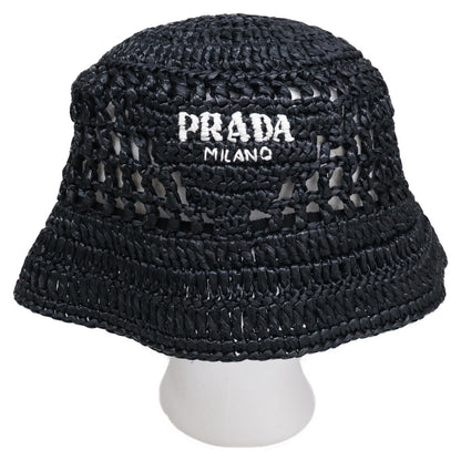 PRADA 普拉达 【美品】1HC137 2A2T 编织面料渔夫帽