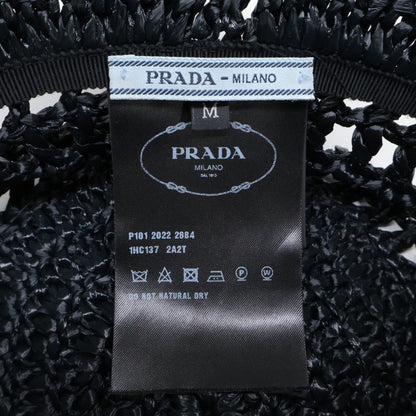PRADA 普拉达 【美品】1HC137 2A2T 编织面料渔夫帽