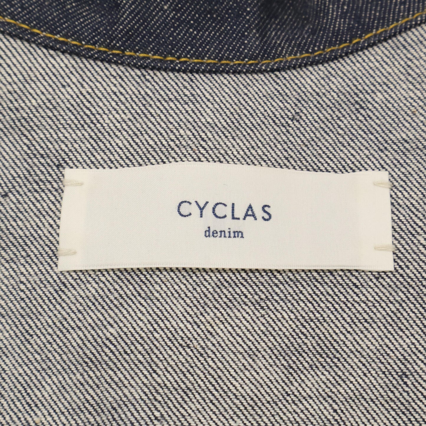 Women's Blue Cotton Rigid Denim Jacket O