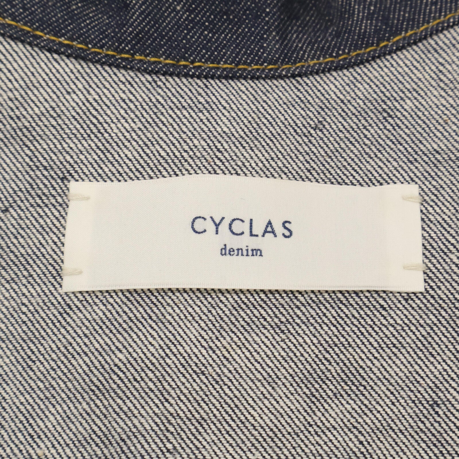 Women's Blue Cotton Rigid Denim Jacket O
