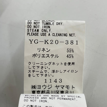Y's ワイズ YG-K20-381 21SS ブラック ワイドシルエット トップス トップス
