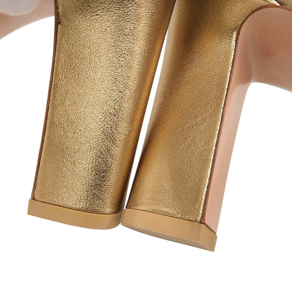 Excellent condition separate heel pumps women's gold 38 shoes 38 women's