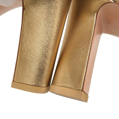 Excellent condition separate heel pumps women's gold 38 shoes 38 women's