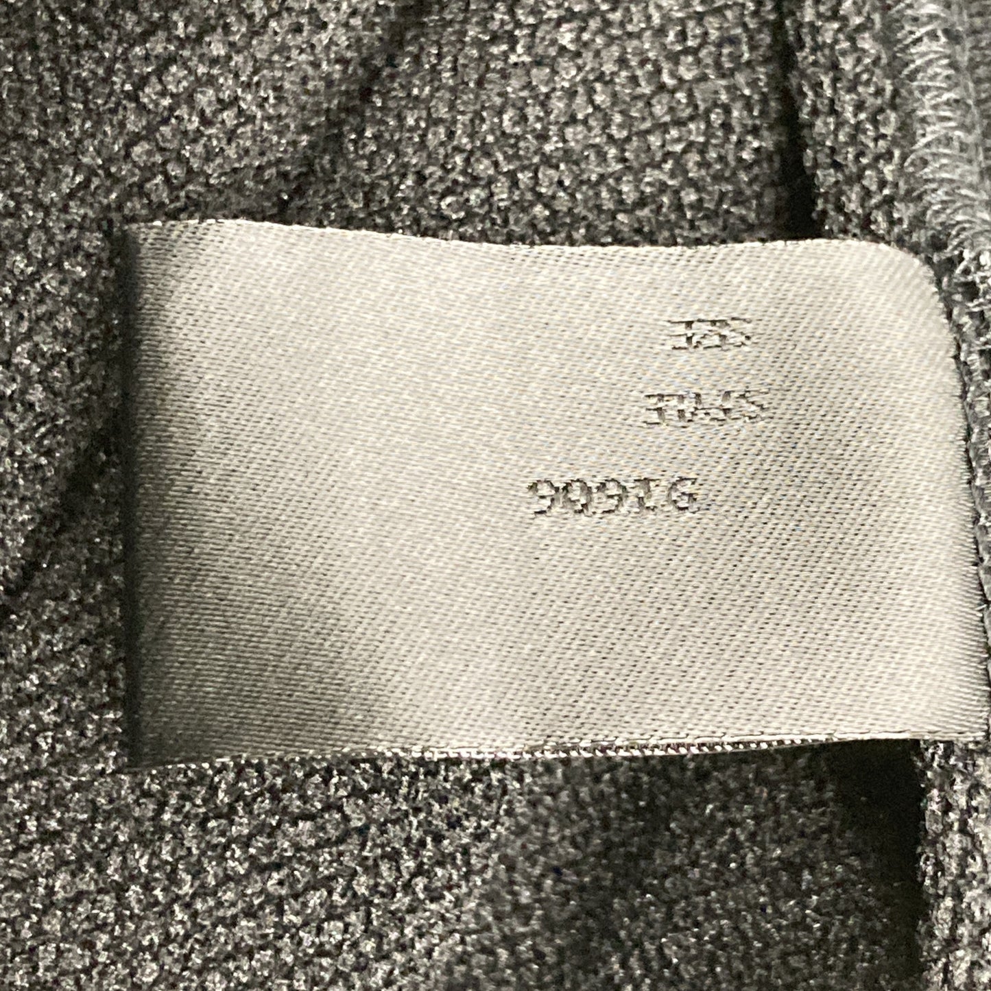 BLACK 2232-CS06-030 Tagged Sweat Hoodie Tops 40 Men's