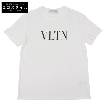 VALENTINO Valentino Excellent Condition Logo Cotton T-Shirt Top Women's White XS SB3MG07D3V6 Top