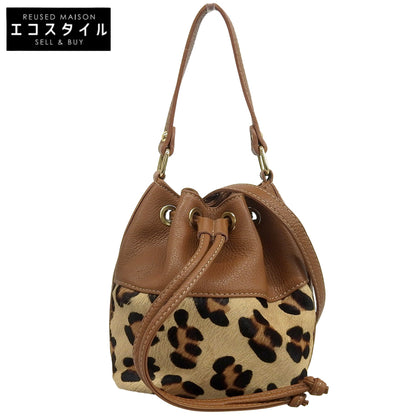 Excellent condition Leather x Cowhide 2-way Handbag Shoulder Bag Women's Shoulder Bag Women's
