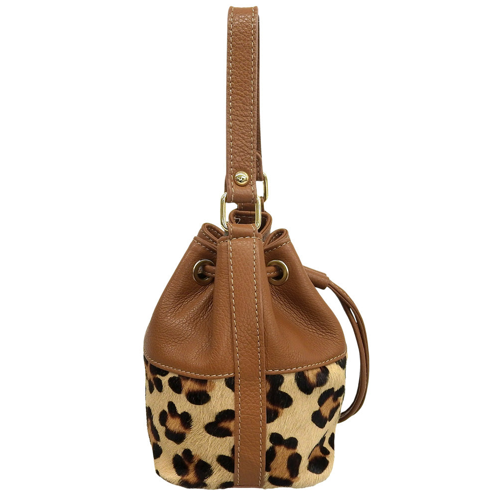 Excellent condition Leather x Cowhide 2-way Handbag Shoulder Bag Women's Shoulder Bag Women's