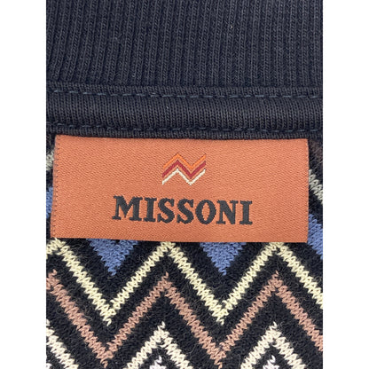 MISSONI 米索尼 24年 US24WW02 之字形图案纯棉圆领卫衣 上衣
