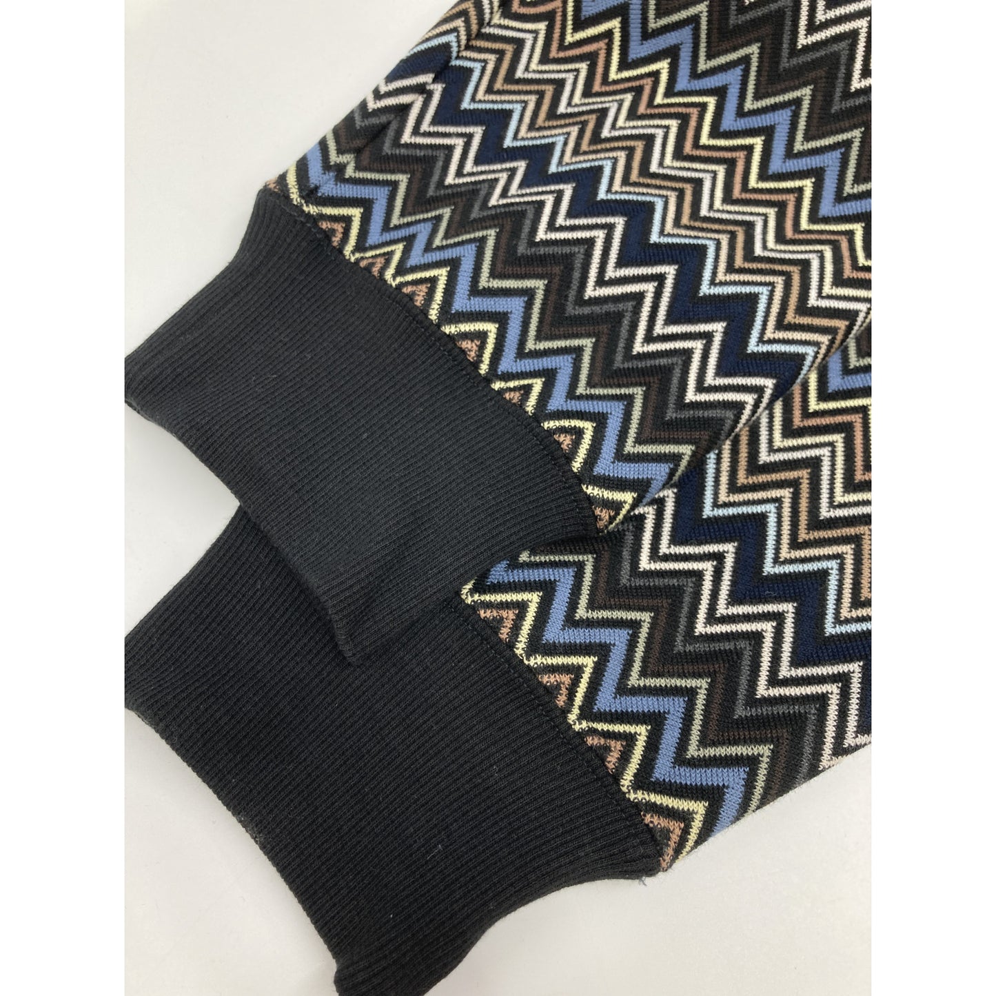MISSONI 米索尼 24年 US24WW02 之字形图案纯棉圆领卫衣 上衣