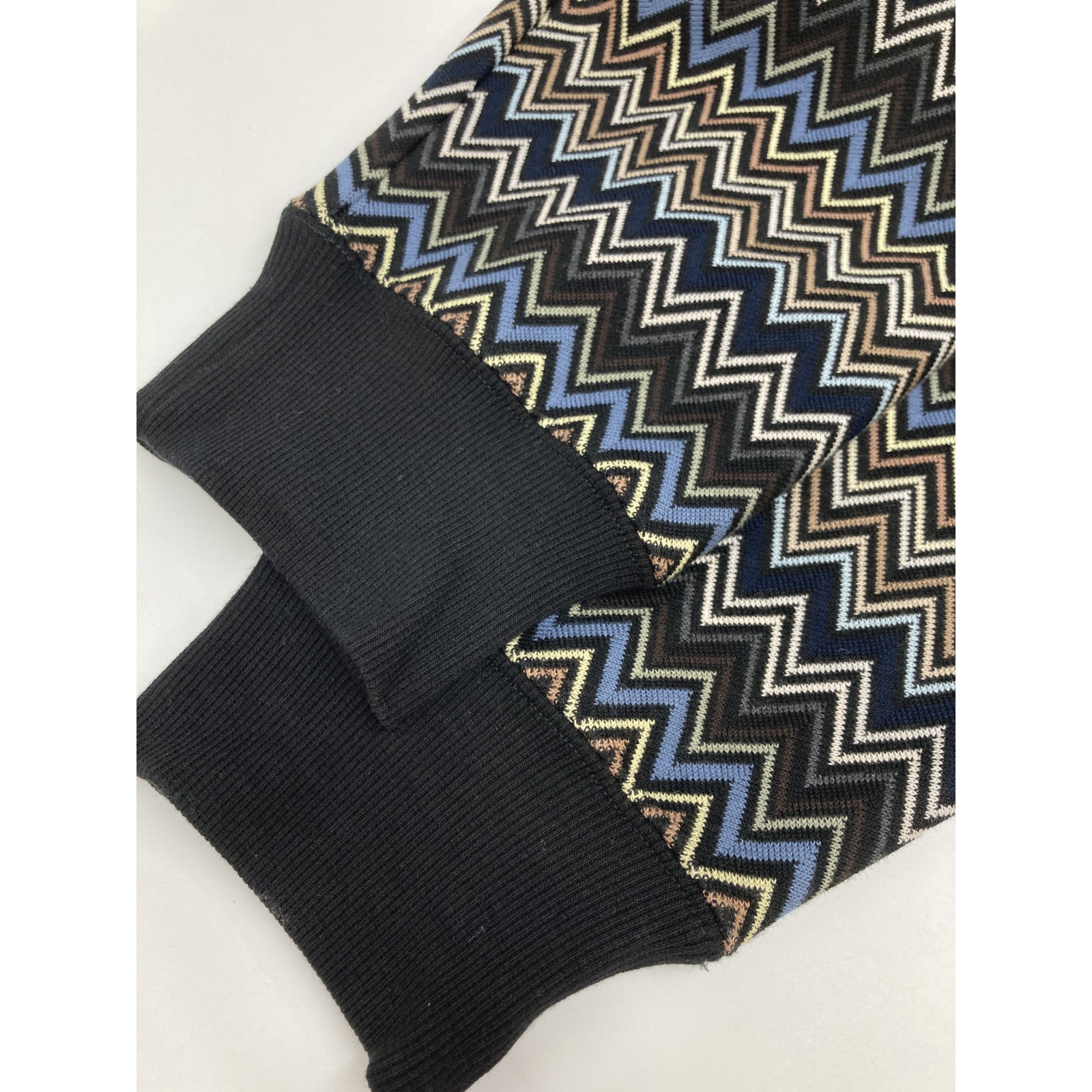 MISSONI 米索尼 24年 US24WW02 之字形图案纯棉圆领卫衣 上衣