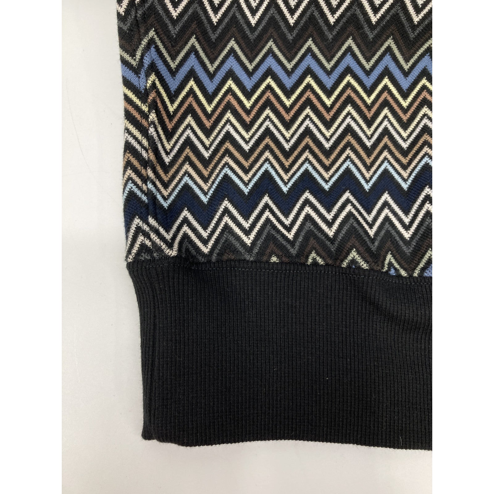 MISSONI 米索尼 24年 US24WW02 之字形图案纯棉圆领卫衣 上衣