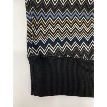 MISSONI 米索尼 24年 US24WW02 之字形图案纯棉圆领卫衣 上衣