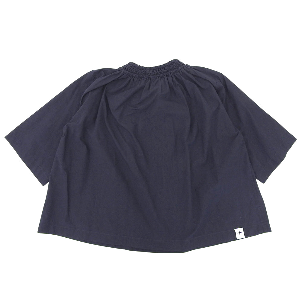 美品 褶皱 棉质 女式衬衫 上衣 海军蓝 32 J40NC0103 23年 上衣 32 女式
