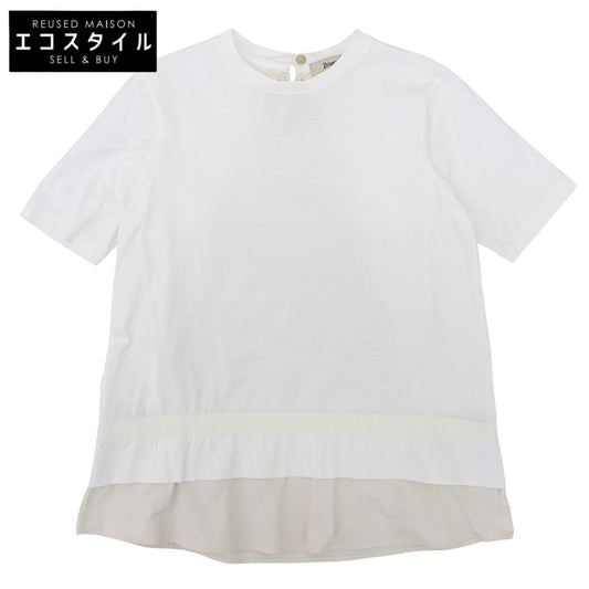 HERNO Herno Excellent Condition Cotton Cut and Sew Top Women's White 40 JG0006D-52006 Tops