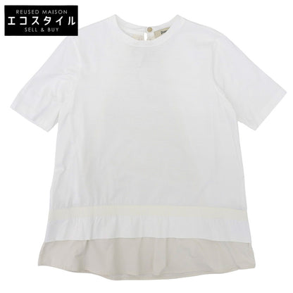 HERNO Herno Excellent Condition Cotton Cut and Sew Top Women's White 40 JG0006D-52006 Tops
