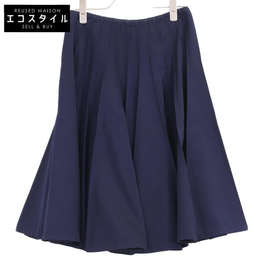 751412 VKIS0 pleated skirt skirt 34 women's