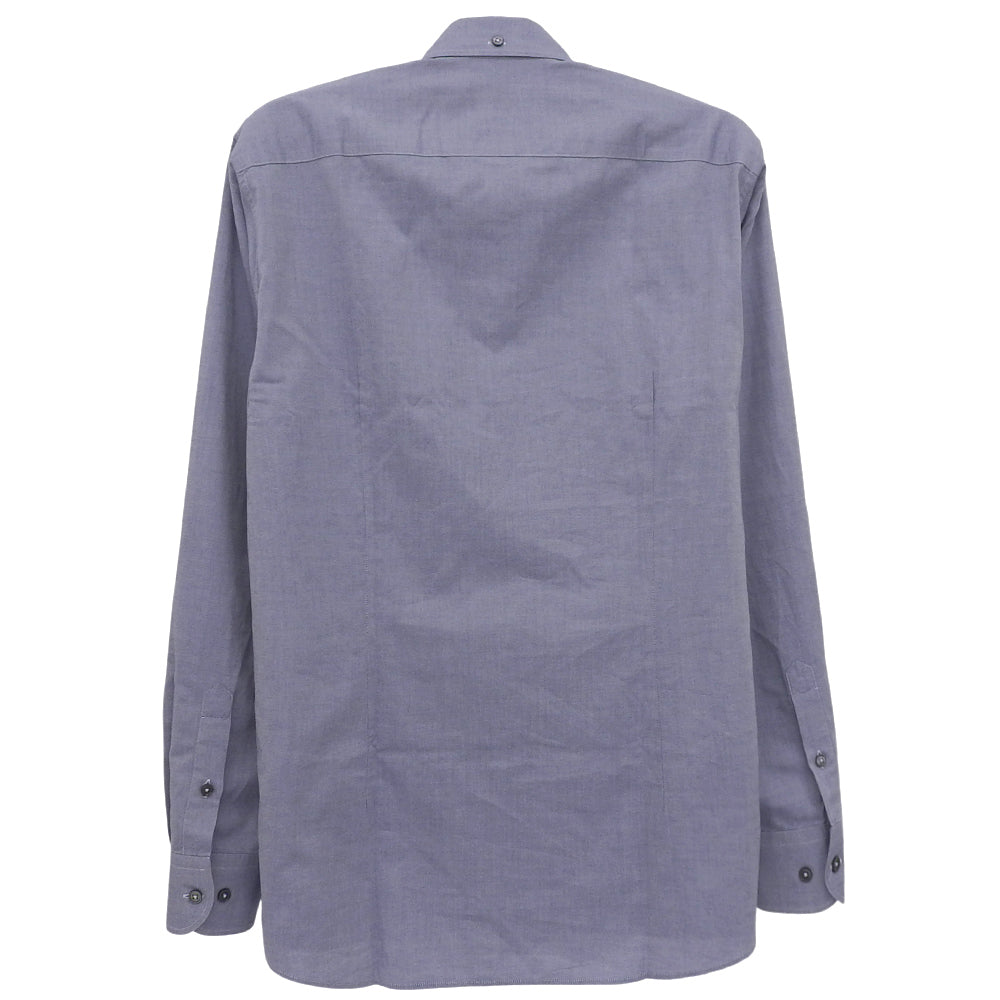 Excellent condition Cotton Button-Down Shirt Top Men's Blue 41 308399 VZY51 Top 41 Men's