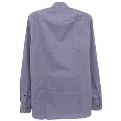 Excellent condition Cotton Button-Down Shirt Top Men's Blue 41 308399 VZY51 Top 41 Men's