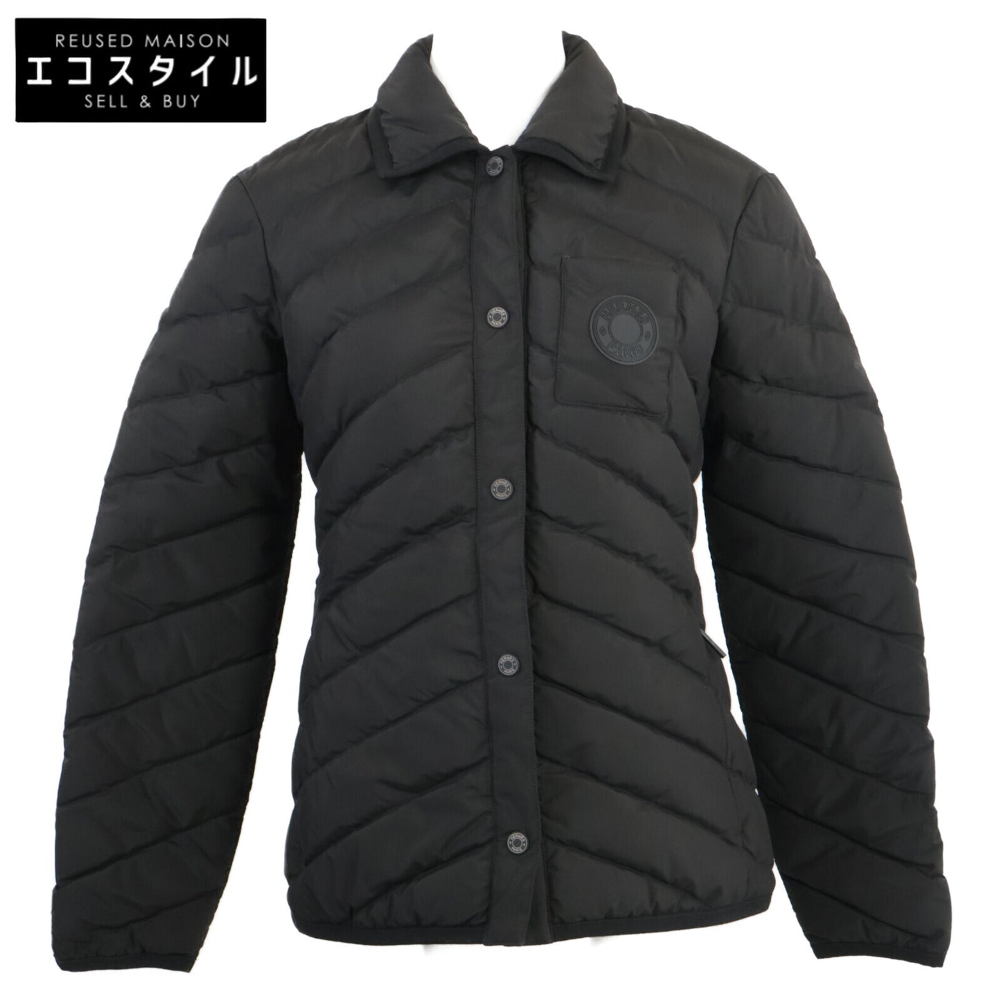 美品 国内正品 24AW H扣羽绒服 36 女款