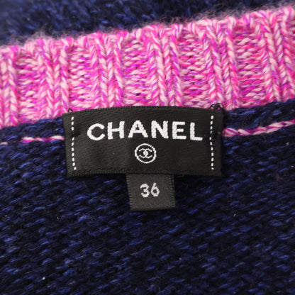 CHANEL シャネル 【美品/国内正規】P73911K10586 ココマーク カシミヤ100％ ニットセーター/ トップス