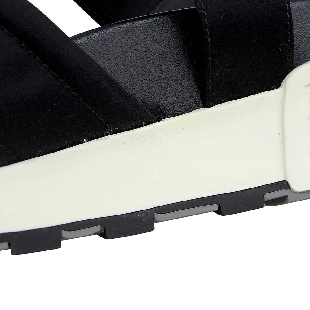 Sergio Rossi SR Crystal Satin Sandals Women's Black 38 A83910 Shoes - Like New